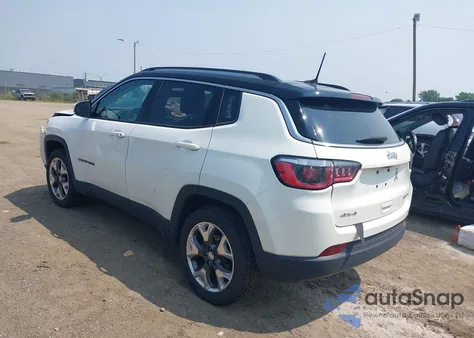2019 Jeep Compass Limited 4X4 z USA, uszkodzony, nr VIN 3C4NJDCB7KT827166
